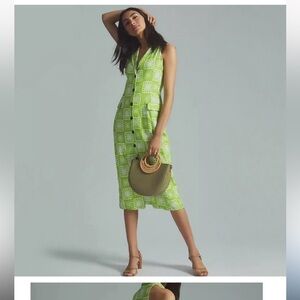 NWT Anthropologie The Odells Button Up Dress